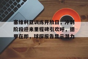 包含塞维利亚训练开放日，冲刺阶段迎来里程碑引欢呼，德甲在即，球探报告显示潜力的词条-足球预测